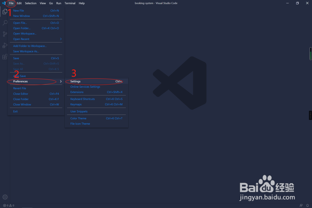 vscode如何设置默认空格数