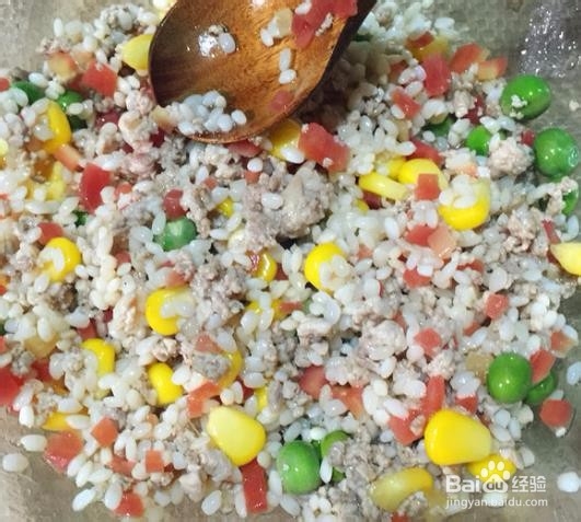 好吃好看的缤纷糯米蛋