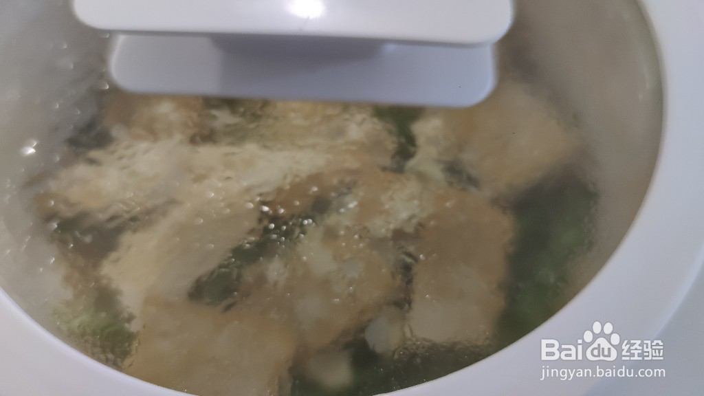 生煎豆腐油麦菜