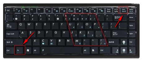 请问一下我的笔记本电脑怎么打字打0字打出来是/这样的符号啊