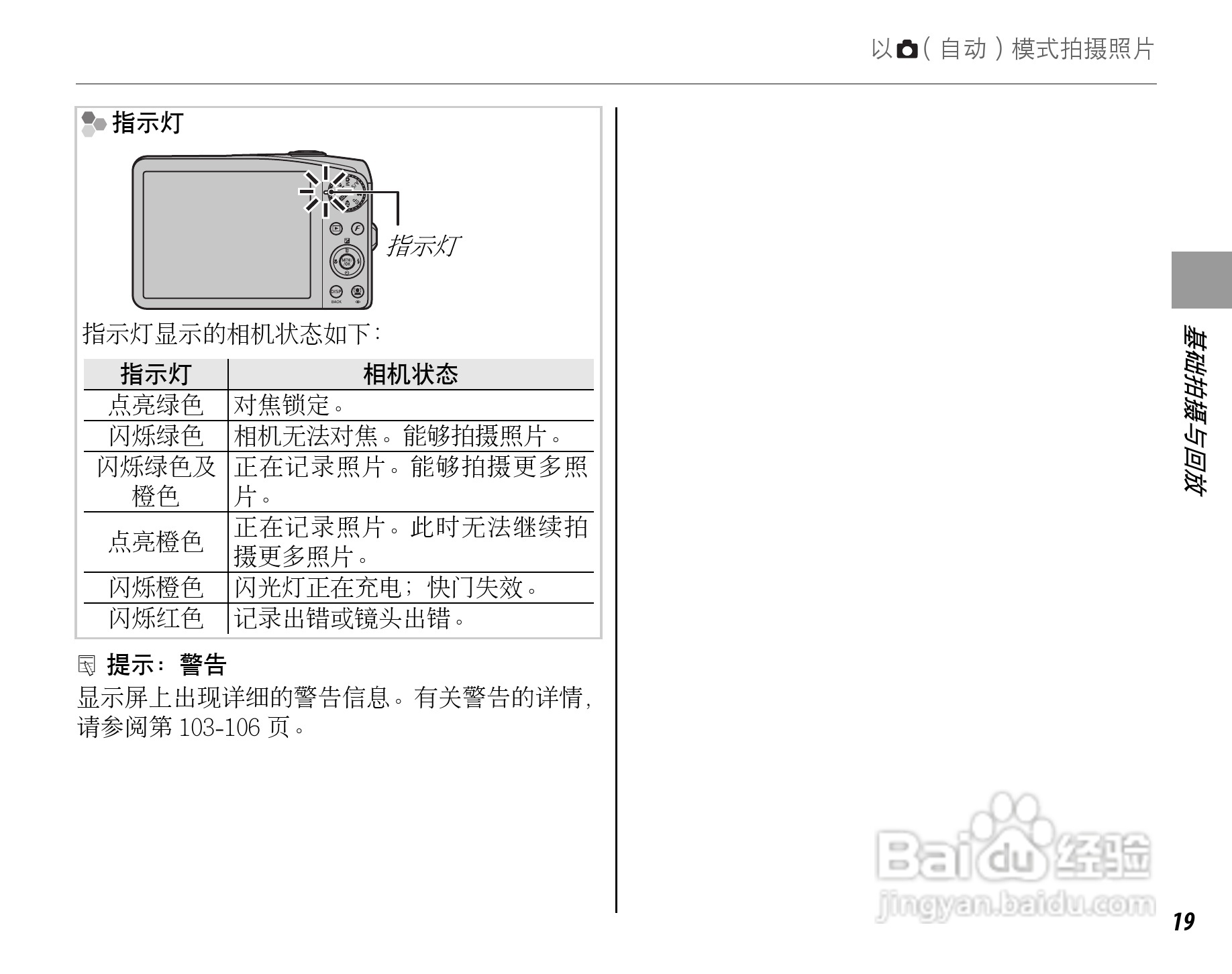 富士FinePix F60fd数码相机使用说明书:[4]