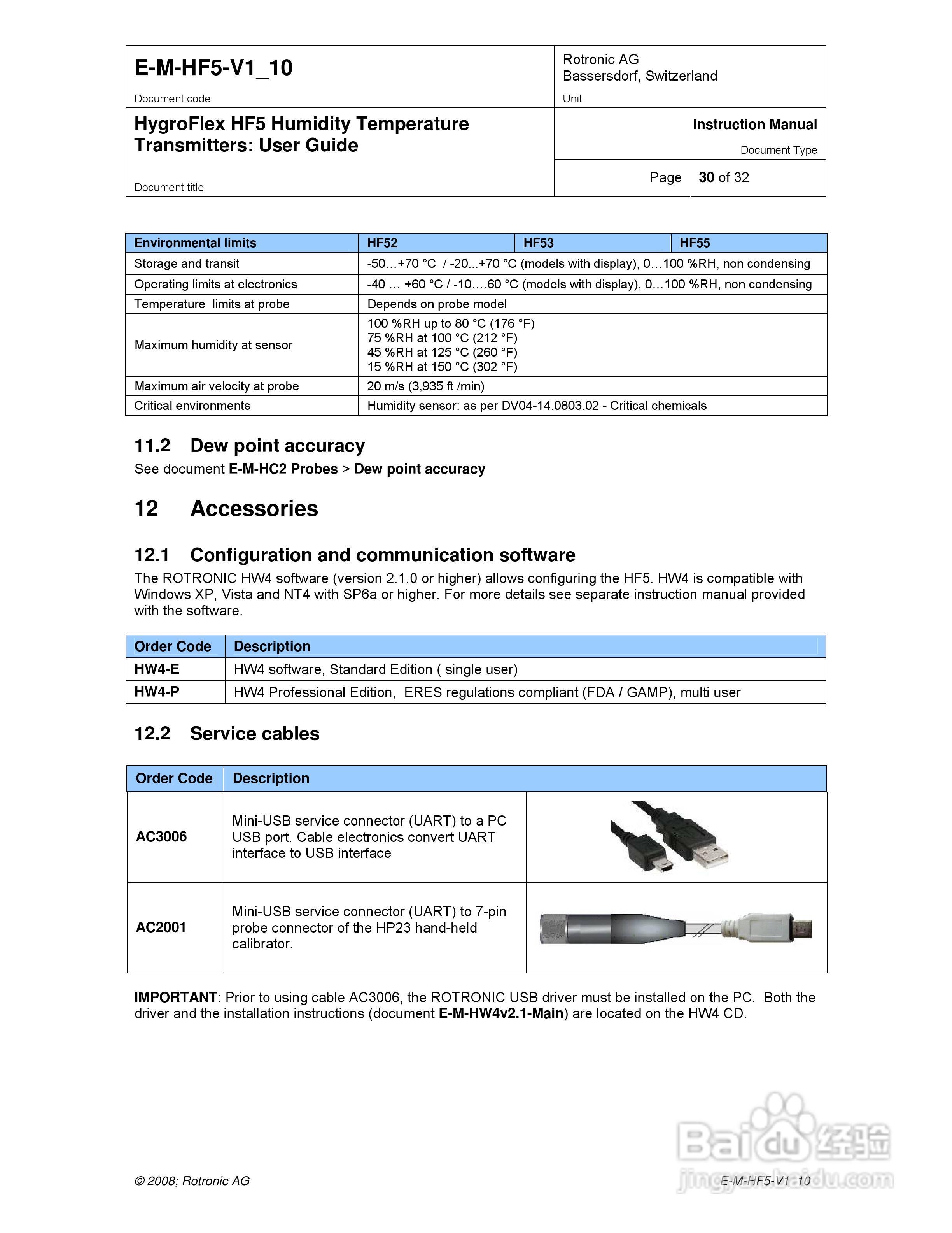 HF5工业温湿度变送器操作手册:[3]