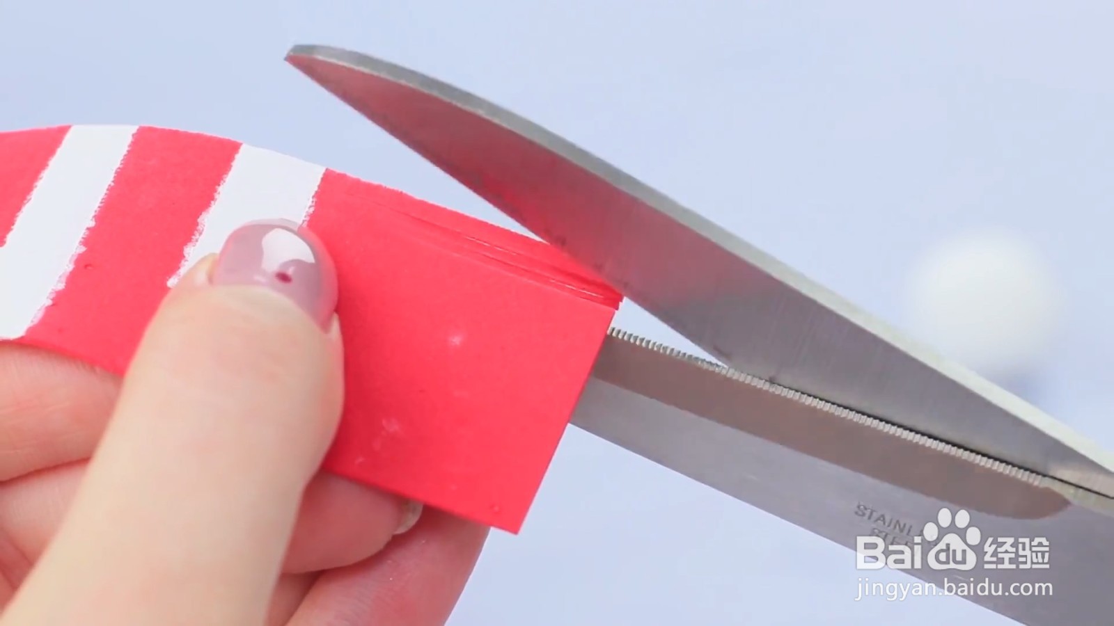 如何制作一把围巾直尺？