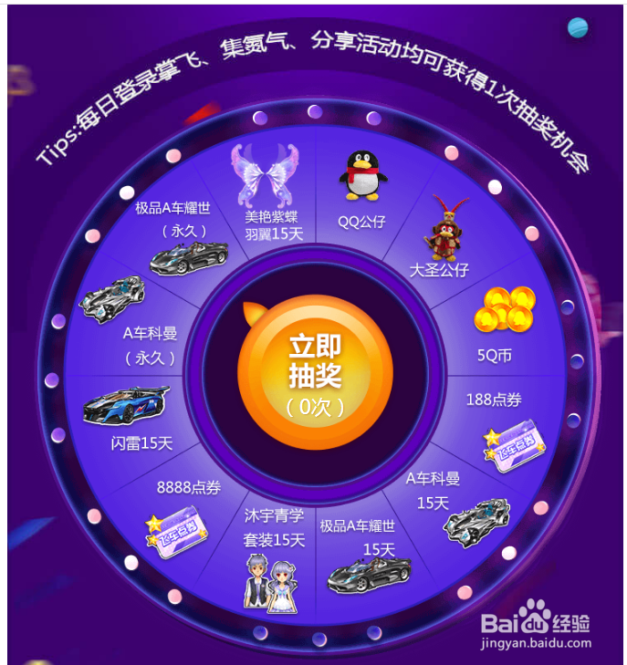 qq飞车圣诞特卖怎么买