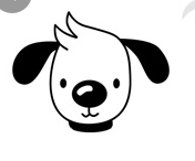 怎么画小狗狗的简笔画