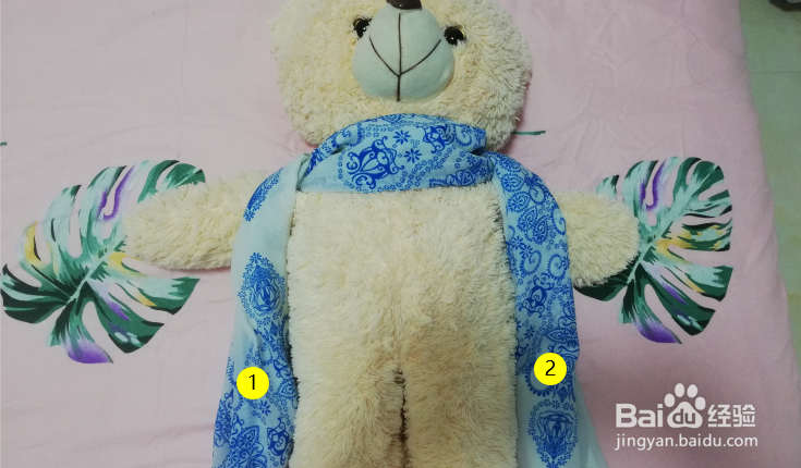 围巾打结的方法