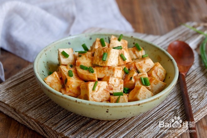 虾酱炒豆腐起泡泡诀窍