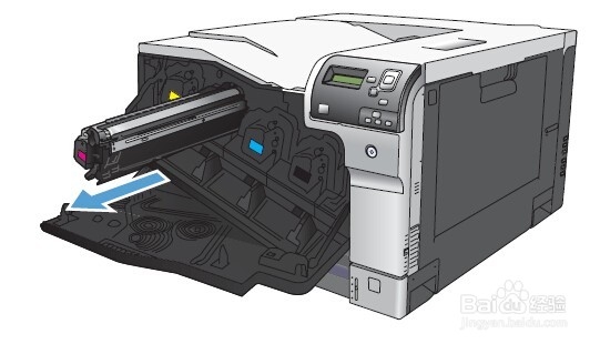 HP Color LaserJet5525系列更换打印碳粉盒截图
