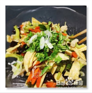 炝拌有机花菜的做法