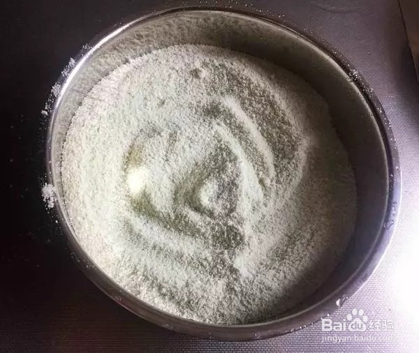 薄荷豆沙松糕的做法