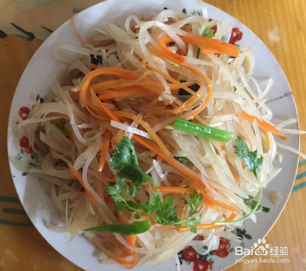 酸甜口味的土豆丝怎么做