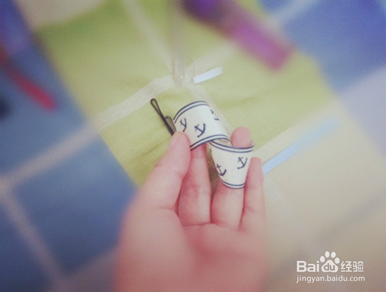 简易时尚的宝宝发卡制作