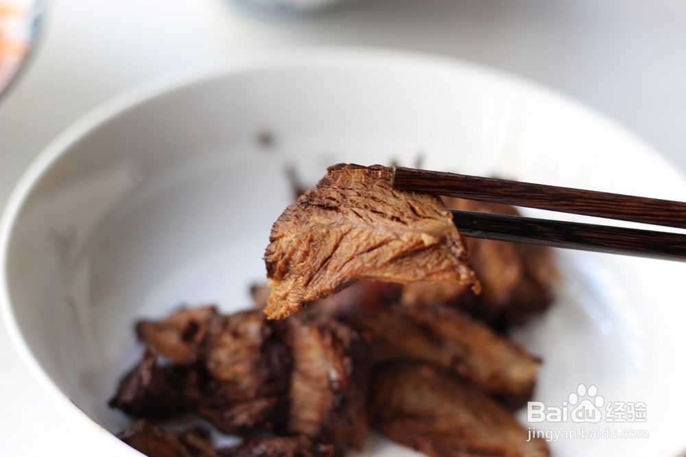 简易卤牛腱的做法