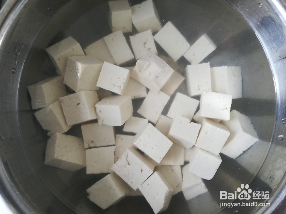 美味的酱炒豆腐