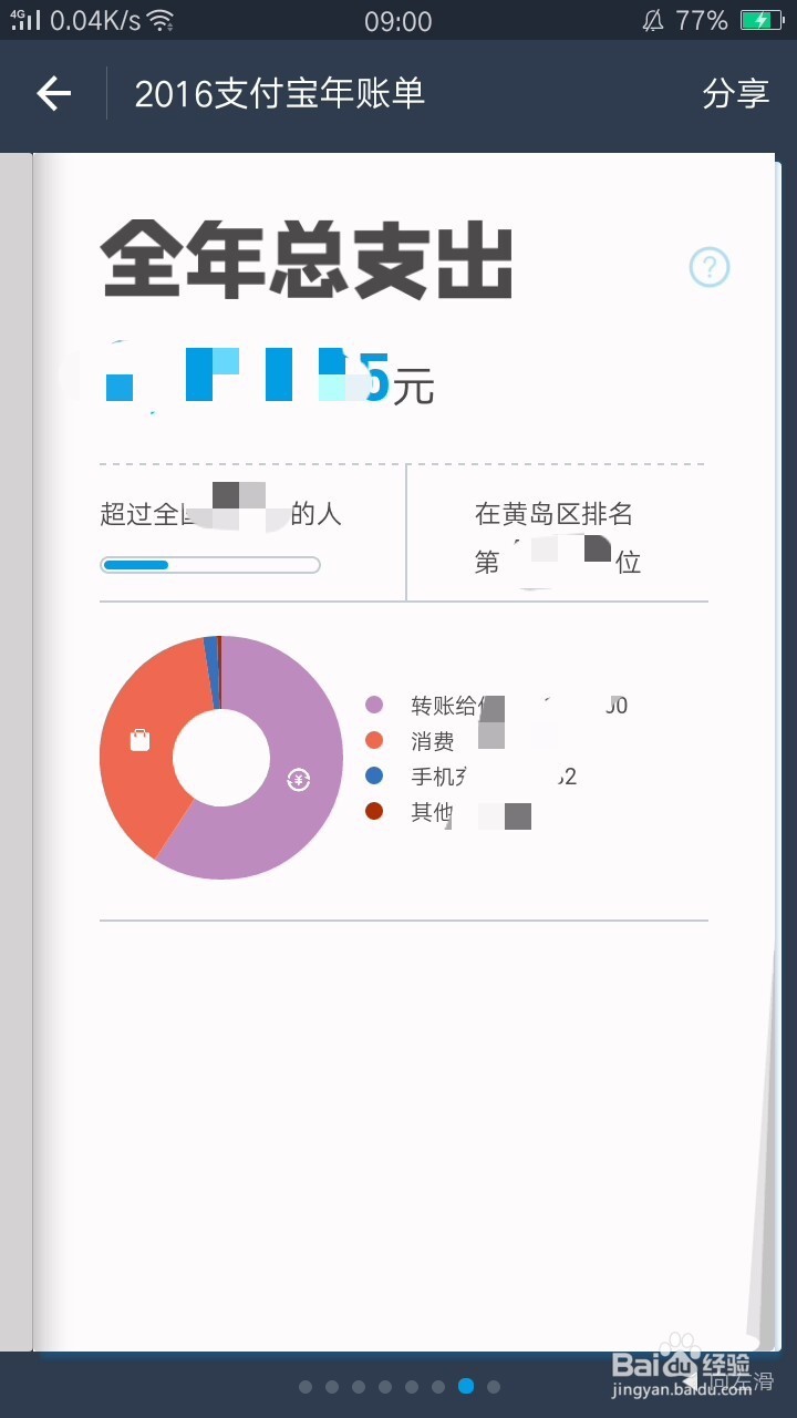 2016支付宝年账单怎么查