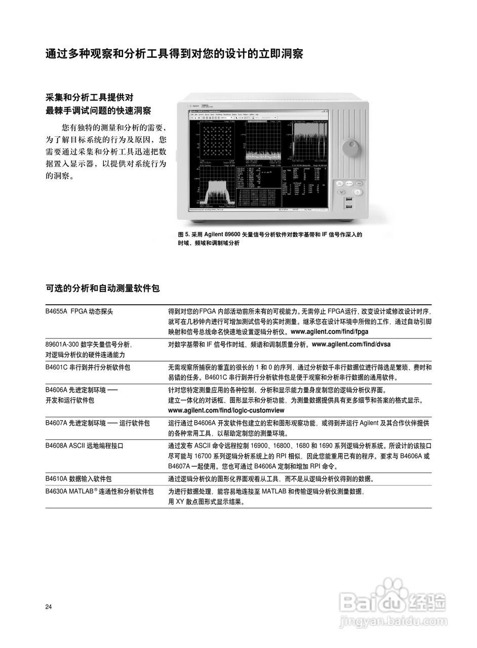 Agilent 16800系列便携式逻辑分析仪说明书:[3]