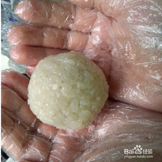 香喷喷的椰浆糯米团