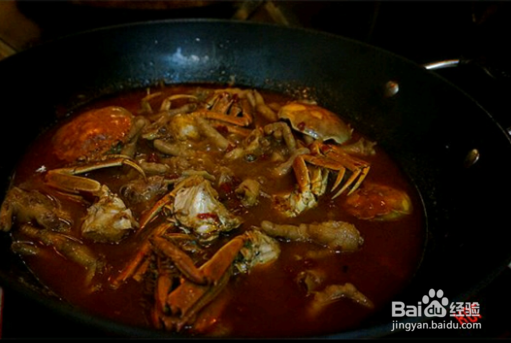 鸡爪蟹煲的做法和材料