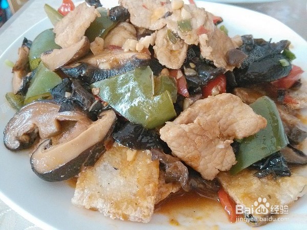 教你做锅巴肉片