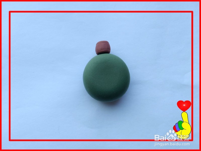 国庆节——橡皮泥彩泥手工制作老水壶