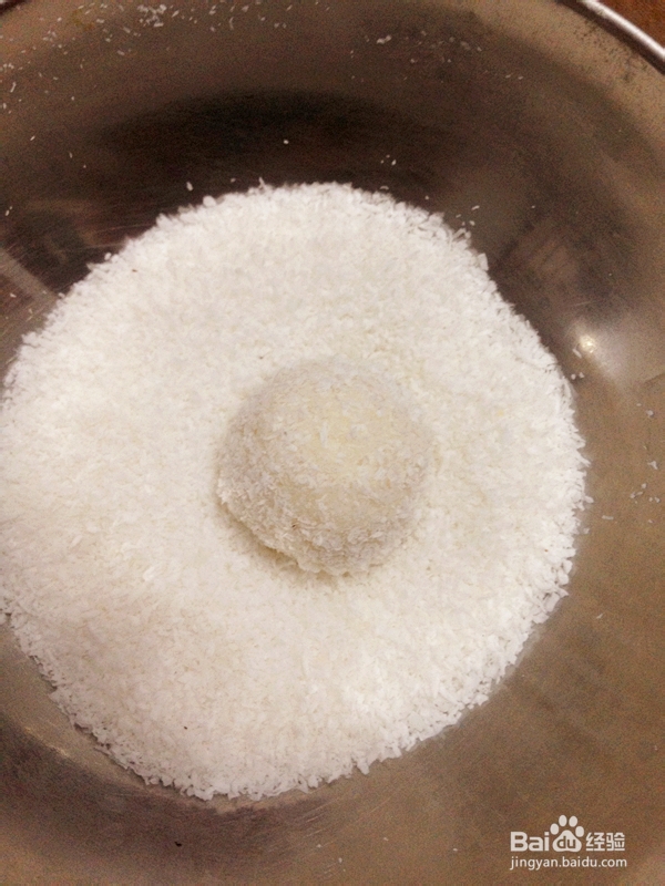 蛋白不浪费----蛋白椰蓉球