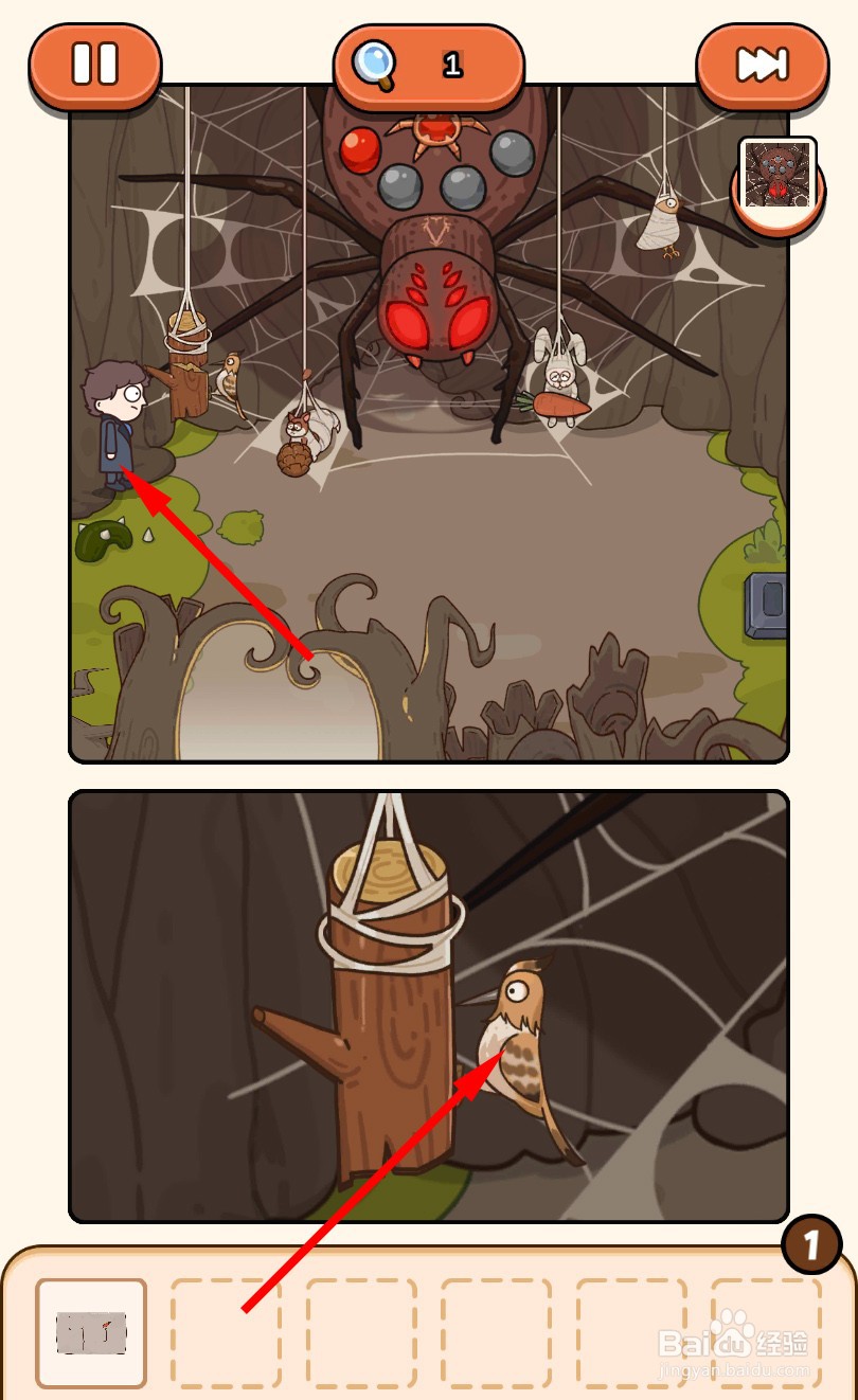 案件大师蜘蛛森林攻略