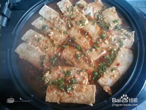 香煎豆腐的家常做法