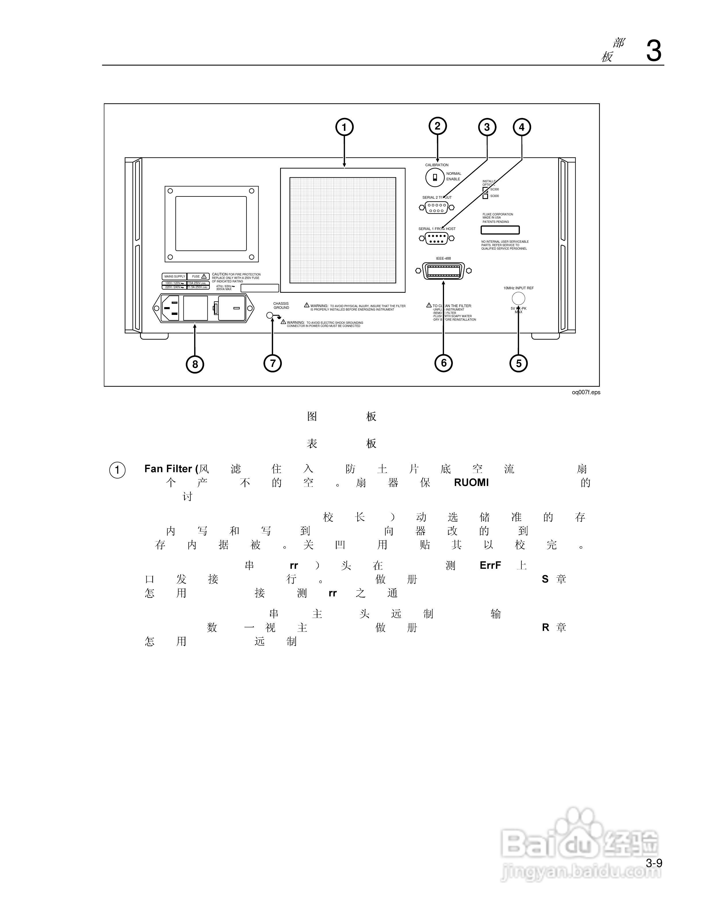 福禄克5820A 示波器校准器使用手册:[5]