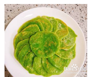 怎么做菠菜汁薄饼