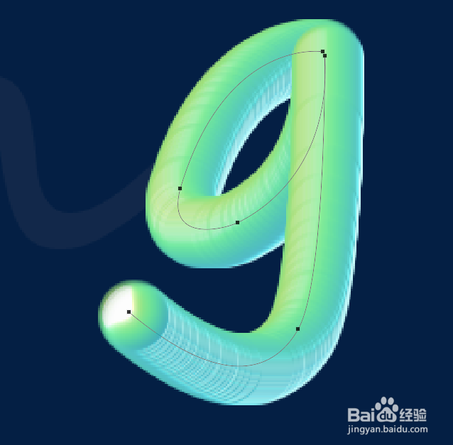 photoshop创建混合样式笔刷用于文字特效的方法