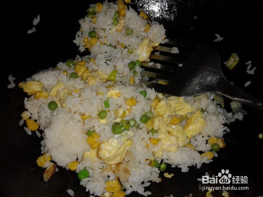 美味可口炒米饭