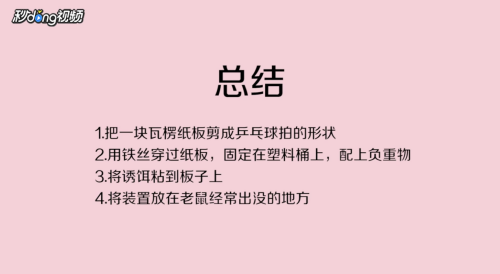 如何有效的灭鼠