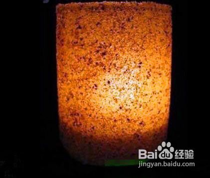 DIY浪漫磨砂小夜灯