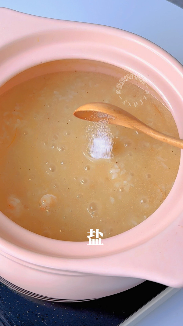 营养早餐虾仁海参粥