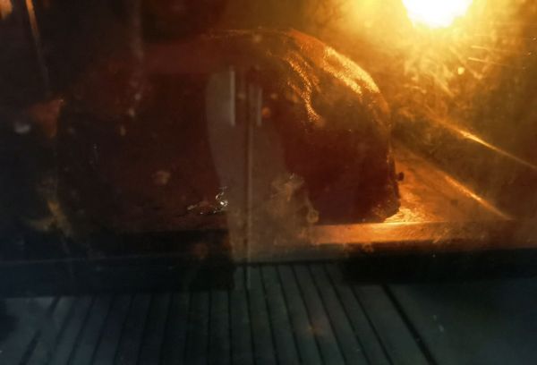 烤箱荷叶叫花鸡