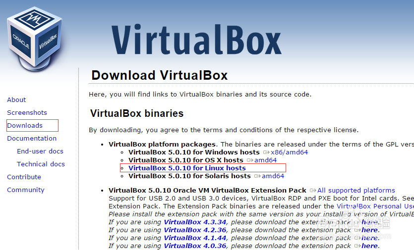 rhel 6安装virtualbox