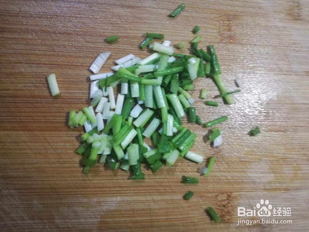 小葱炒鸡蛋的做法