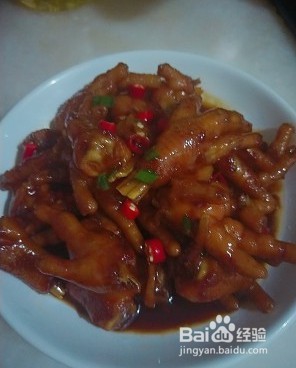 红烧鸡爪的做法