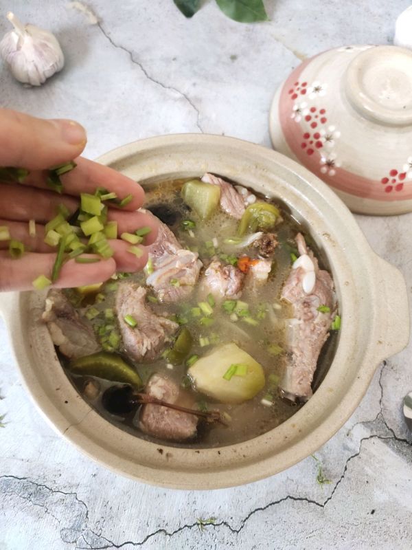 益气排骨萝卜汤