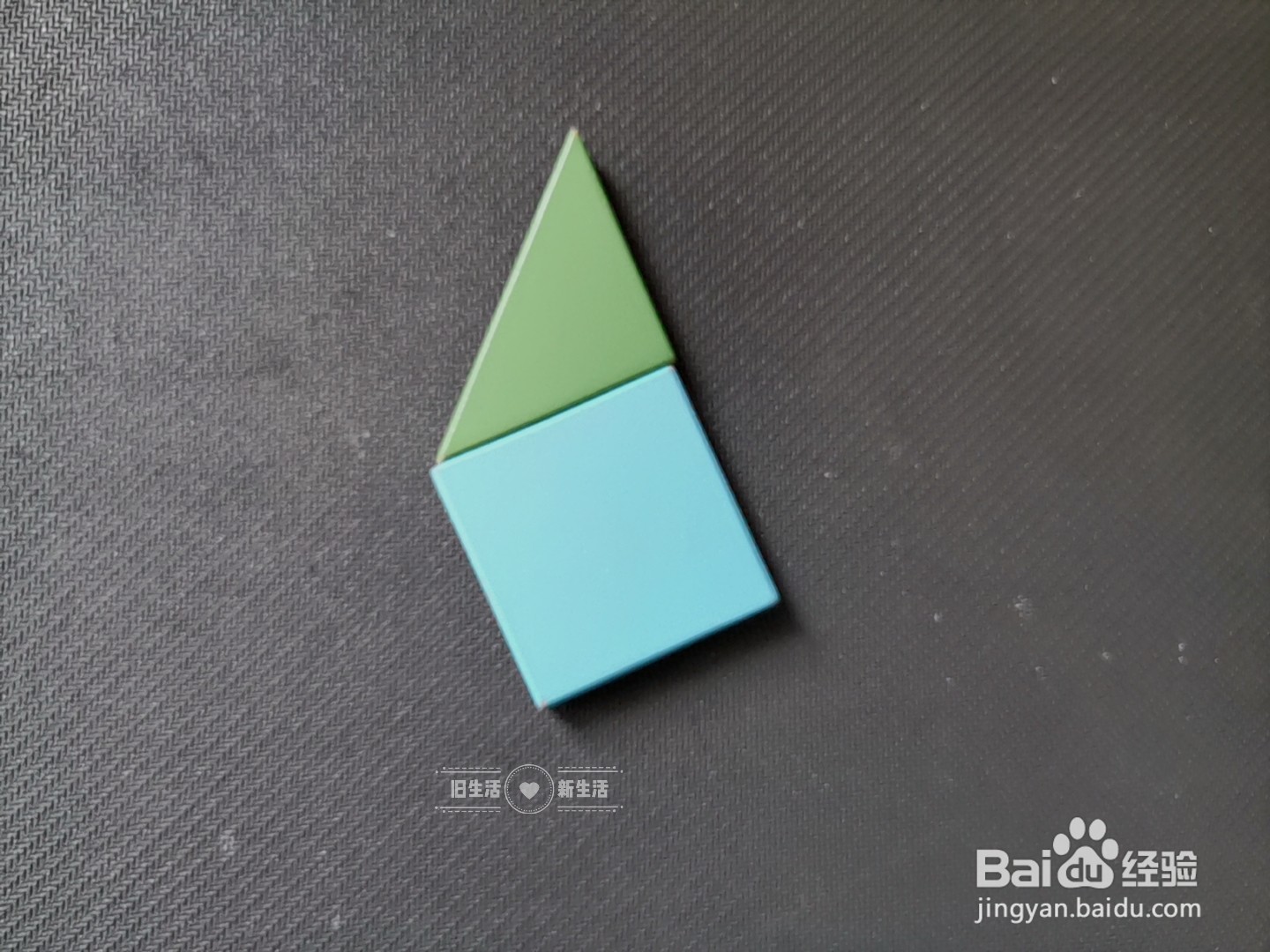 儿童益智七巧板 如何用七巧板拼一只猫(17)