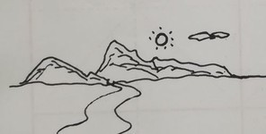 田野简笔画怎么画