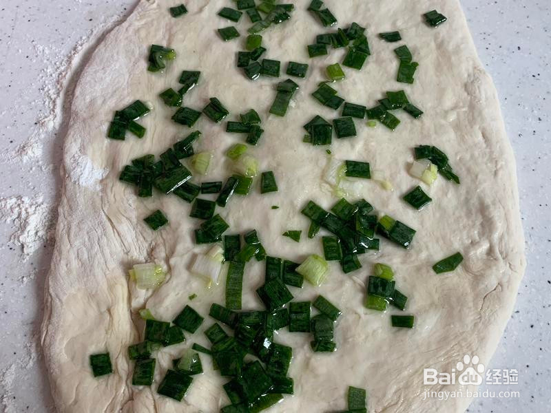 省事免揉葱油发面饼的做法