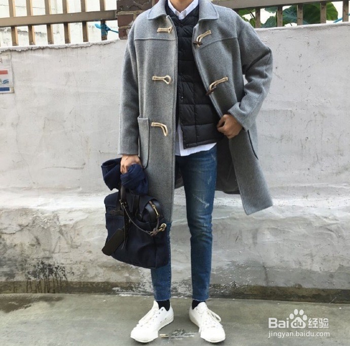 男生的大衣搭配