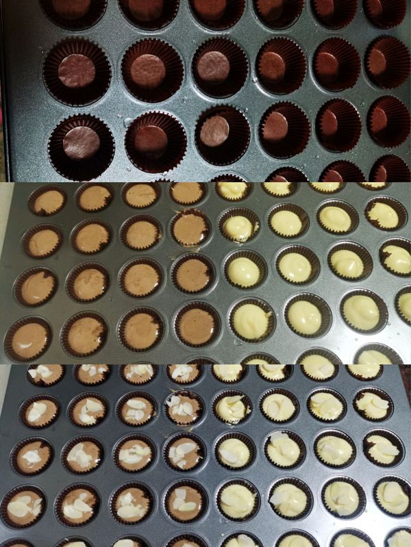 两种口味迷你小蛋糕