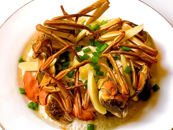 大闸蟹的别样蒸法