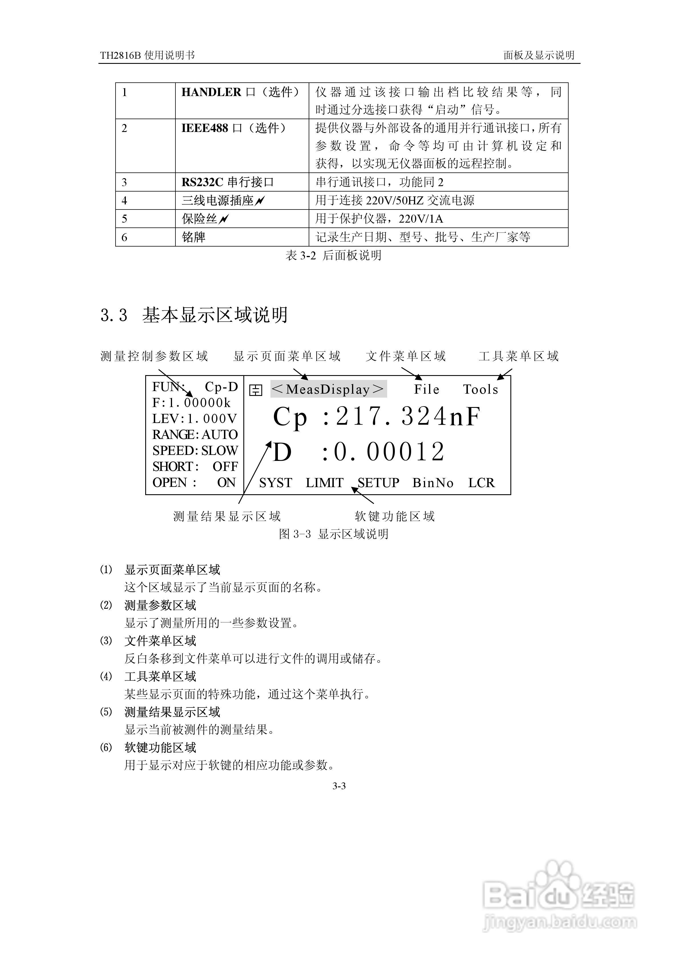 锦流源电子TH2816B LCR数字电桥说明书:[2]