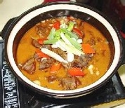 美味狗肉火锅的做法