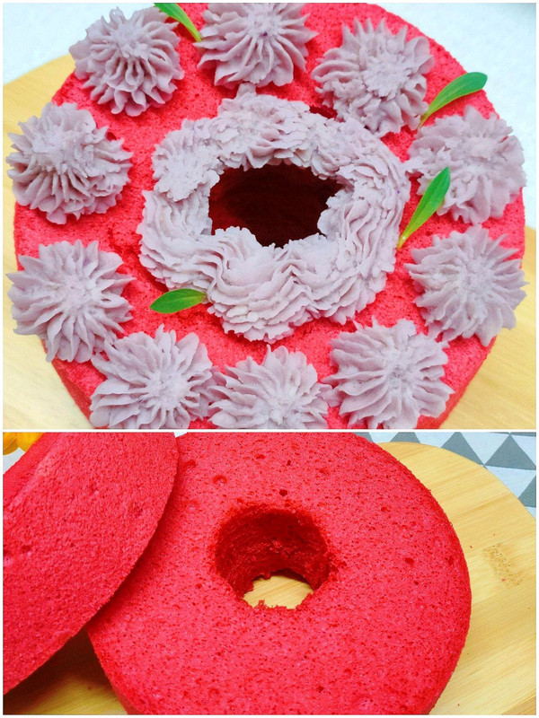 红丝绒蛋糕花环