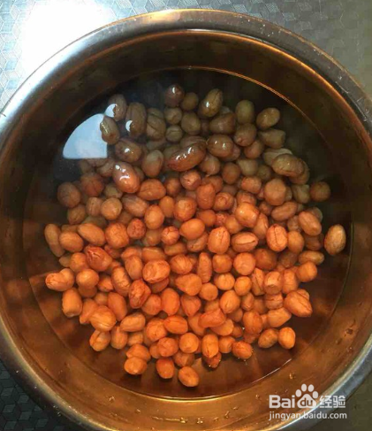 家常菜五香水煮花生