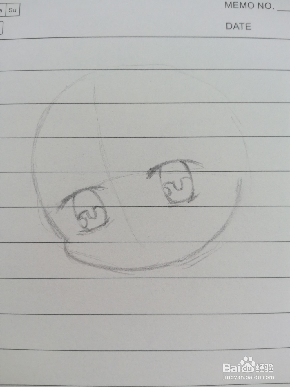 卡通Q版动漫人物头部画法